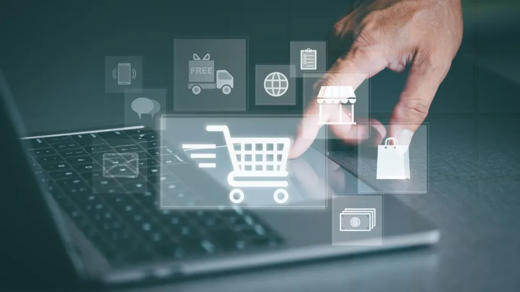 e web shop laptop